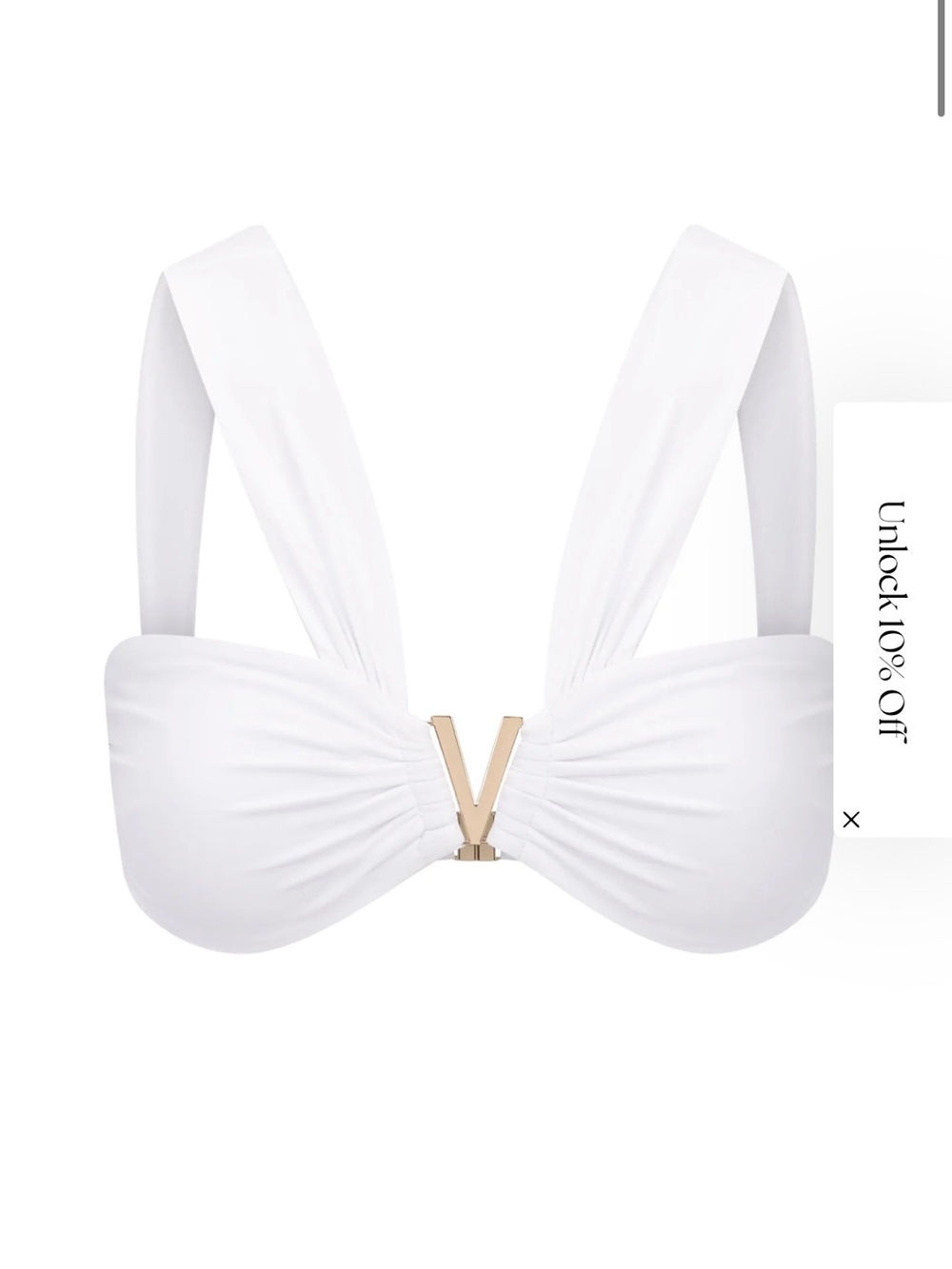 ALT swim Jacques Top - white